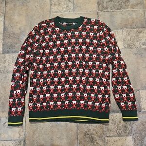 Alex Stevens Ugly Christmas Sweater Santa Sweater Size XL